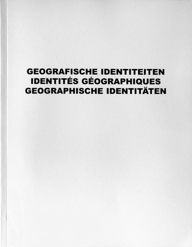 Cover groot geografische identiteiten